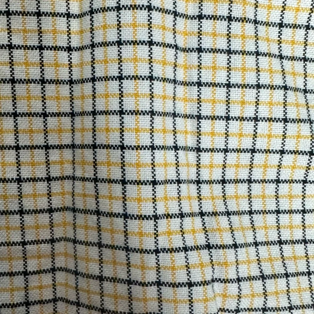 Boys Ralph Lauren Plaid Button Down Shirt L yellow/black